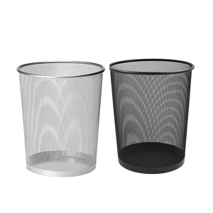 便利な保管と収集のためのオープントップスタック可能なメッシュ廃棄物 - Product Image 1