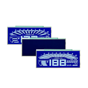 Benutzer definierte Segment LCD-Anzeige Günstiger Preis HTN negativ 4,5 V Segment zeigt Bildschirm LCD 7 Monochrom Segment LCD-Anzeige - Product Image 5
