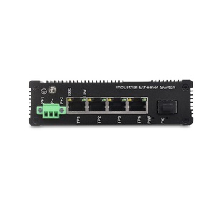 สวิตช์ PoE อุตสาหกรรม5พอร์ตแบบไม่มีการจัดการ4 10/100/1000Base-T (x) IEEE802.3af/ที่ PoE/PoE + พอร์ต1 1000Base-X SFP ความเร็วสูง - Product Image 3