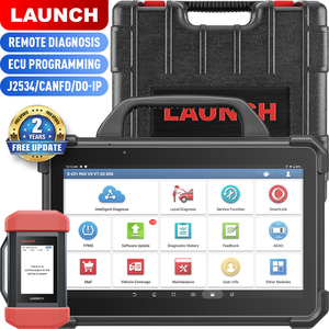 Launch x431 pad7 Elite utilizado para el programa de llaves hitag 3 Hol Tel dispositivo programador para ECU programación herramientas de diagnóstico escáner de coche