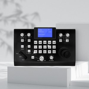 HDKATOV 5-Channel <strong>LCD</strong> <strong>Display</strong> PTZ Video Conference System <strong>with</strong> Joystick Controller Keyboard <strong>Rs232</strong> for Video Conferencing - Product Image 1