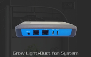 Duct Fan System Grow Light Controller <strong>4</strong> Channel RJ45 RJ14 Indoor Greenhouse <strong>Timer</strong> 0-10V Dimmable <strong>Led</strong> Grow Light Controller - Product Image 3