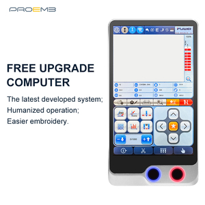PROEMB 12/15-Needle Professional Two Head Embroidery Machine with LCD Touchscreen | Free <strong>Design</strong> <strong>Software</strong> Included - Product Image 4