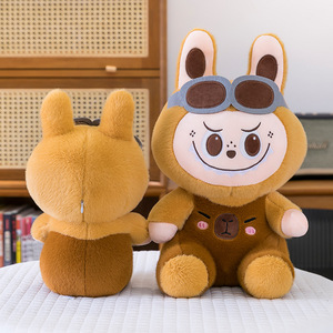 Cute Cartoon Rabbit Labubu <strong>Plush</strong> Toy Children's Accompany Sleeping Cloth Doll Pillow Birthday Gift Stuffed Animal Toys - Product Image 3