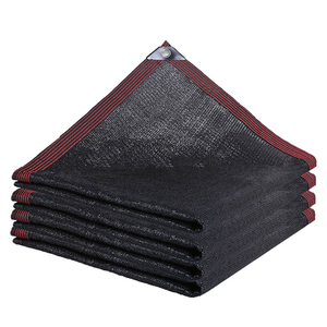Commercio all'ingrosso della fabbrica 100% vergine HDPE paralume tessuto nero 80% esterno ombra maglia serra parasole netto - Product Image 2