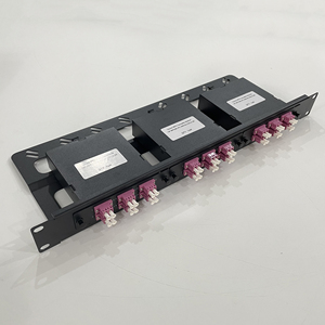 Panel de conexión de fibra óptica de montaje en rack MTP MPO de 12 24 36 puertos para centro de datos de alta densidad con módulos de casete OM4 MPO - Product Image 2