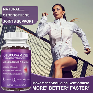 Biocaro OEM/ODM MSM tốt nhất khớp bổ sung xương và khớp Gummies Glucosamine Chondroitin Gummy kẹo - Product Image 5