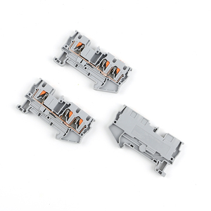 Resorte de alimentación multinivel PT 4-TWIN, 3 conductores, 4mm, Push-in, doble carril DIN sin tornillo, bloque de terminales de resorte - Product Image 6