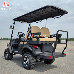 Hiệu suất cao xăng Golf giỏ hàng nhà sản xuất 4 + 2 người xăng Golf giỏ hàng - Product Image 3