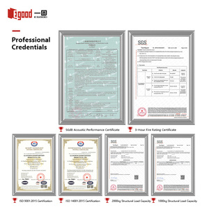 Egood tùy chỉnh Phòng Thương mại Divider <span class=keywords><strong>modernfold</strong></span> gấp di động phân vùng tường cho khách sạn phòng tiệc - Product Image 4