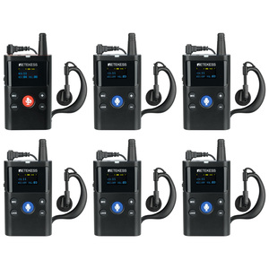 Two Way Communication <strong>Intercom</strong> Tour Guide <strong>System</strong> for Receiver to Speak Equestrian Horse Riding Training <strong>Factory</strong> Retekess TT126 - Product Image 6