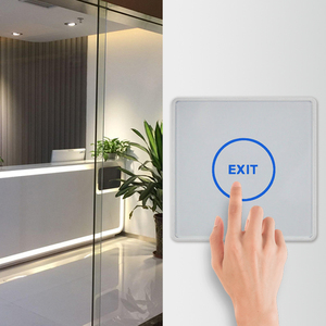High Quality <strong>Wireless</strong> Exit <strong>Button</strong> <strong>Push</strong> <strong>Button</strong> Switch with Remote Control for Door Release <strong>System</strong> - Product Image 6