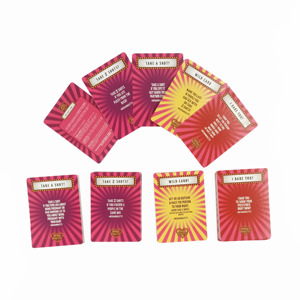 Yetişkinler için gerçek oyunlar içme ya da parti kart oyunu heyecanlı ve bitkin eğlenceli içme kart oyunu yetişkinler için gerçek ya da içecek cesaret - Product Image 4