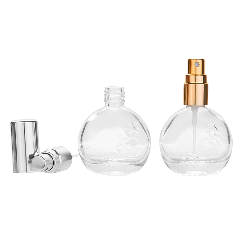 clear 13ml flat round