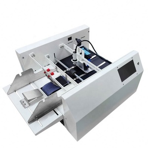 Impresora de inyección de tinta automática Domino de caracteres pequeños industrial, tinta solvente, código de barras, fecha, número de lote, máquina de marcado, impresora de tarjetas - Product Image 2