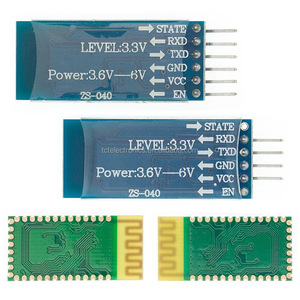 HC-06 Blue-tooth serial port module connected to 51 microcontroller CSR wireless transmission module HC-07 HC-05 HC-06 - Product Image 6