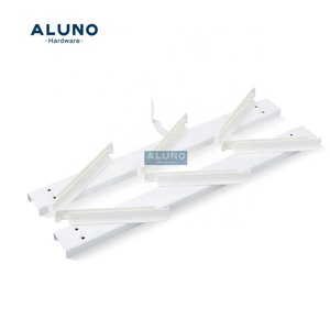 ALUNO Einstellbare SF-300 Modell 4 Zoll 6 Zoll Clip Blades Rahmen Jalousie Glas Louvre Fenster Lamellen rahmen