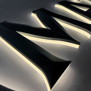 Custom Led Channel Letters Outdoor Store Signage 3d Logotipo Sinal led backlit sinal eletrônico Iluminado Sinais sinalização - Product Image 2
