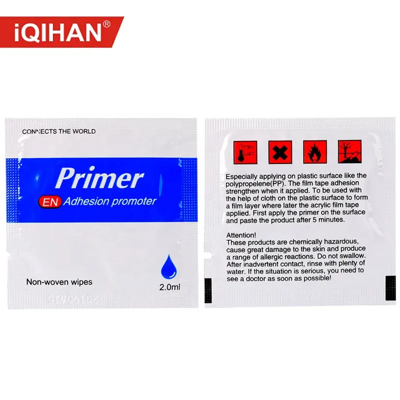 China Großhandel Small Glue Pouch Prime Adhesion Promoter für Bänder