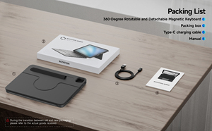 במקרה מקלדת עבור ipad העליון מכירת 360 ° סיבוב מגנטי סיבוב עיצוב עבור ipad pro אוויר 11 אינץ '10.9-אינץ' שחרור חדש כחול
