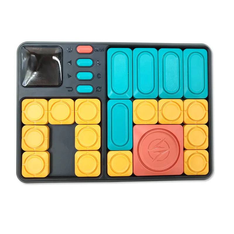 डिजिटल स्लाइड सुपर Huarong सड़क पहेली बॉक्स मस्तिष्क चिढ़ाने बोर्ड सुपर भूलभुलैया खेल खिलौना