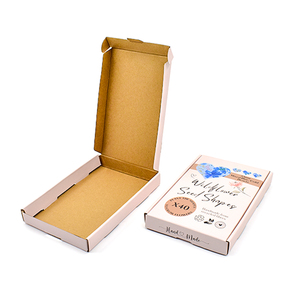 OEM ODM a tre strati forte scatola di carta ondulata custodia rettangolare per telefono cellulare Cover imballaggio spugna fodera in rilievo - Product Image 1