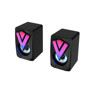 Altavoces de computadora alimentados por USB con cable estéreo de alta calidad con subwoofer para usuarios de PC de juegos y música con sonido - Product Image 5