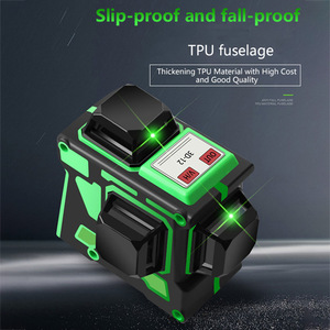 Trípode nivelación automática 12 líneas 3D verde rotación automática láser inalámbrico herramienta de construcción de nivel Dumpy - Product Image 5