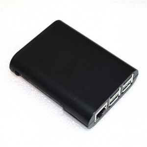1pcs for <strong>Raspberry</strong> <strong>Pi</strong> <strong>3</strong> 3B 3B+ Black <strong>Case</strong> Cover Shell Enclosure Box ABS box - Product Image 1