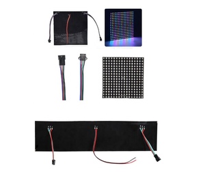 WS2812B RGB 5050SMD индивидуально Адресуемая цифровая светодиодная матричная панель 8x32 256 пикселей Гибкая FPCB полноцветная - Product Image 3