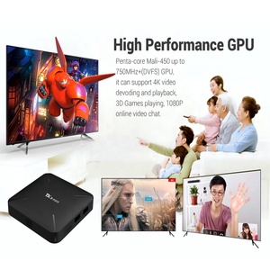 Amlogic S905W Lên Đến 2.0 GHz, Quad Core ARM Cortex-A53 GPU: penta Core Mali-450 750MHz <span class=keywords><strong>Android</strong></span> OTT IPTV Hộp - Product Image 1