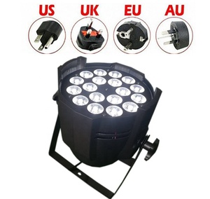 Pro Dmx RGBWA UV 6in1 18x18W Wash Par64 Can <strong>Led</strong> Par Light With Factory Price - Product Image 2