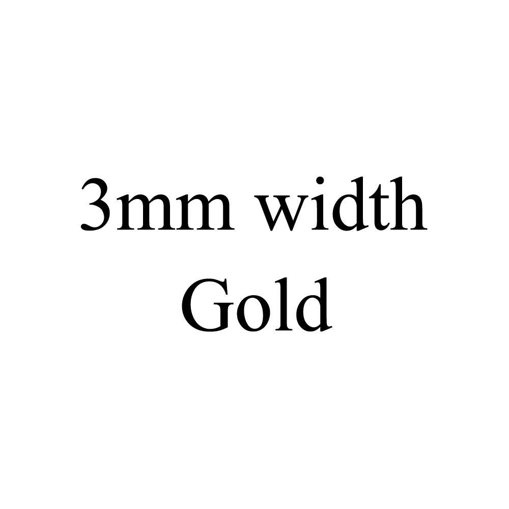 3mm gold