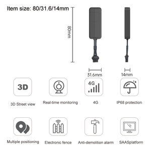 VJOY araba düşük maliyetli 4G 9-100V geniş uygulama su geçirmez IP65 OTA yükseltme kablolu GPS izci gerçek zamanlı izleme fonksiyonu ile - Product Image 2