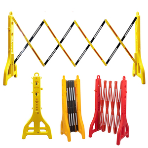 Reliancer mở rộng 98.4inch an toàn chướng ngại vật, có thể thu vào hàng rào an ninh nước đầy Trọng Cơ sở, có thể điều chỉnh chướng ngại vật - Product Image 1