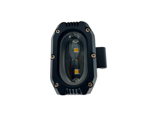 New Design Dual Color 4Inch LED Strobe Flood Beam Double Eyes Fog Light Pods 20W 6 <strong>Flash</strong> Modes <strong>Memory</strong> <strong>Function</strong> Factory Price - Product Image 3