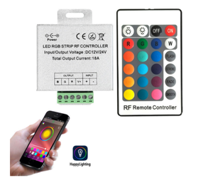 RGB LedストリップライトDC12V24V用ハイパワーRFタッチパネルワイヤレスリモートコントローラー - Product Image 4