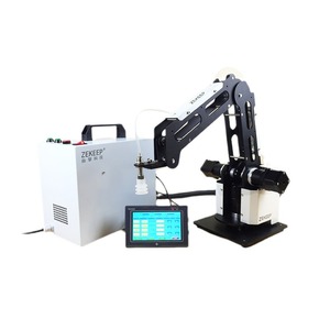 Robot PLC Control de código abierto Robot de clasificación en línea Escritorio Pequeño brazo robótico industrial de tres ejes - Product Image 1