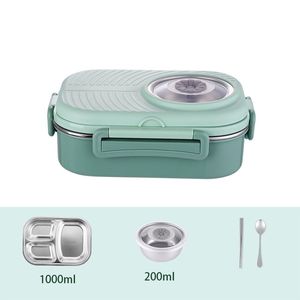 New Hot Sale <strong>1000ML</strong> with Soup Bowl Stackable Lunch <strong>Box</strong> 304 Stainless Steelstainless Steel Lunch <strong>Box</strong> for Kids