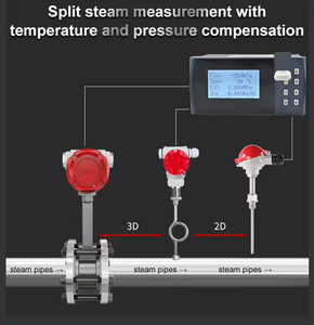 vortex <strong>Flowmeter</strong> with Transmitter air Flow Meter Cost Digital Compressed air Flow Meter - Product Image 2