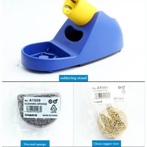 <strong>Hakko</strong> Original <strong>FX</strong>-888D 100% Soldering Station Digital Display 70W Soldering Iron ESD for Phone PCB Repair Tools - Product Image 5