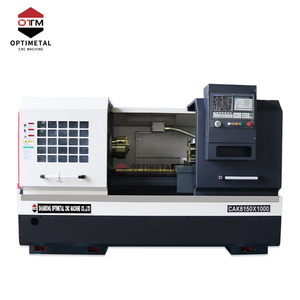 Torno CNC CK6150 de alta precisión Torno de banda de rodadura dura horizontal Torno CNC multifuncional con diferencia Swing Over Bed - Product Image 1
