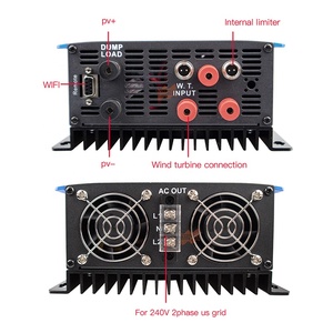 <span class=keywords><strong>MARS</strong></span> Rock 2000W 230/240V MPPT hai giai đoạn tinh khiết sine Wifi Micro Mini Kit Máy phát điện tuabin gió giới hạn trên lưới Tie điện biến tần - Product Image 5