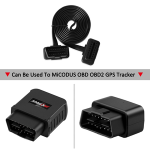 微型汽车Obdii Obd2全球定位系统跟踪装置扩展电缆，用于Obd全球定位系统跟踪器 - Product Image 6