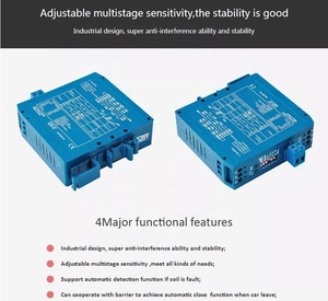 Single <strong>Channel</strong> Inductive Car <strong>Loop</strong> Detector M1H for Entrance Access System - Product Image 6