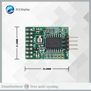 Práctica placa de expansión de pantalla LCD de 16 pines con adaptador de doble fila IIC/I2C interfaz contraste ajustable PCF8574T módulos - Product Image 3