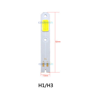 COB LED ışık şerit araba far H1 H4A H4B H7 Model çip gemide cips soğuk beyaz ampul araba için LED far aydınlatma - Product Image 2