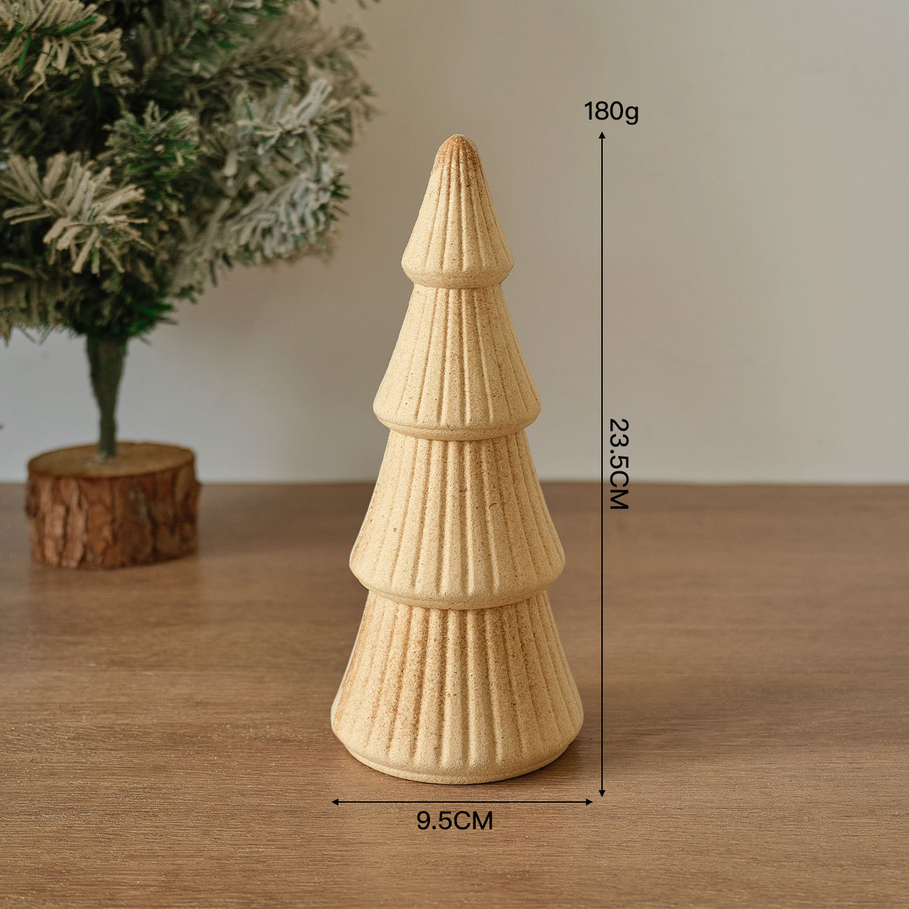 Small rough-cut Christmas tree