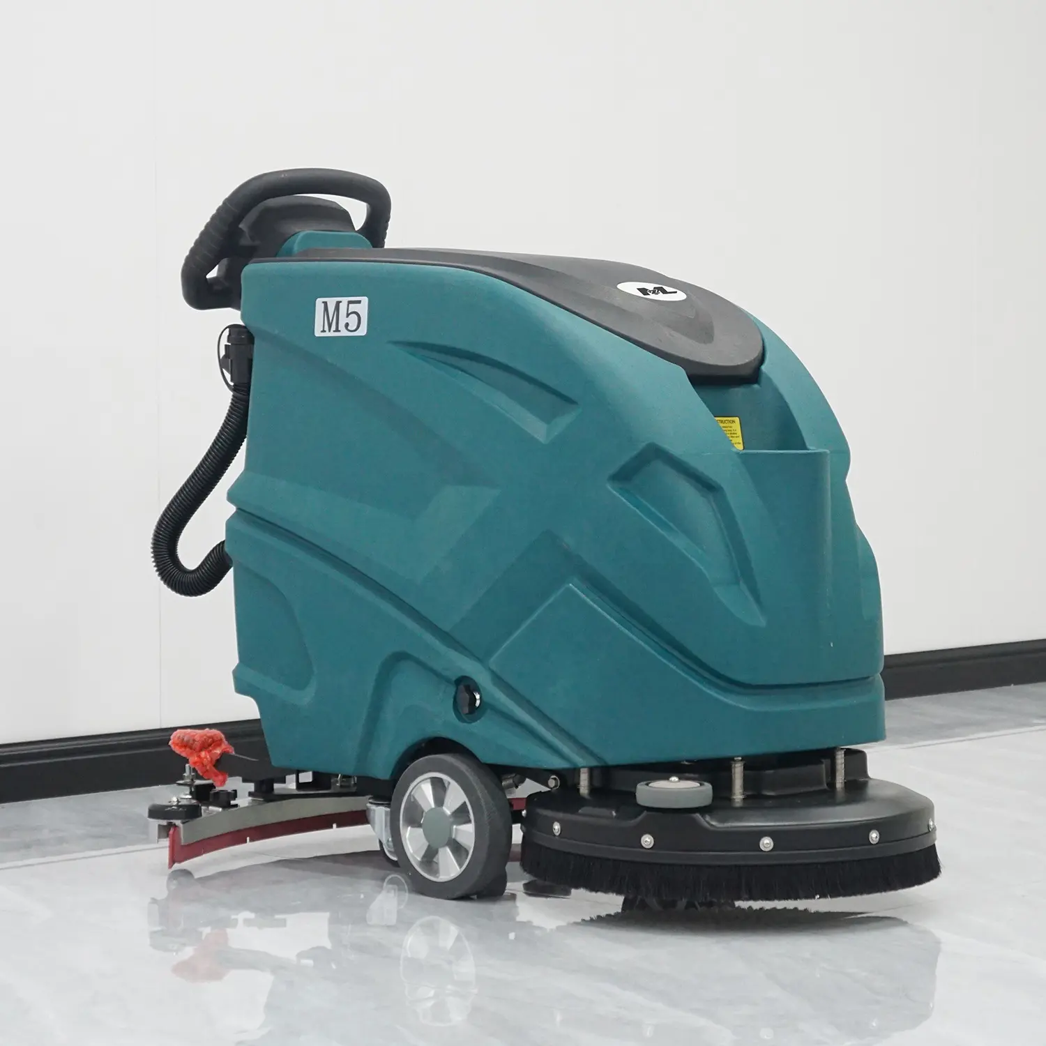 Máquina de limpieza manual para caminar detrás del piso de la mejor calidad, depurador de piso comercial industrial profesional