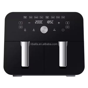 Aifa friggitrice ad aria doppia camera da 9 litri 3L + 6L funzione di sincronizzazione friggitrice ad aria calda con Display Touch digitale e disidratazione 2850 Watt - Product Image 4